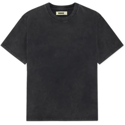 Woodbird Woodbird | T-shirt | Zwart | Baine washed tee