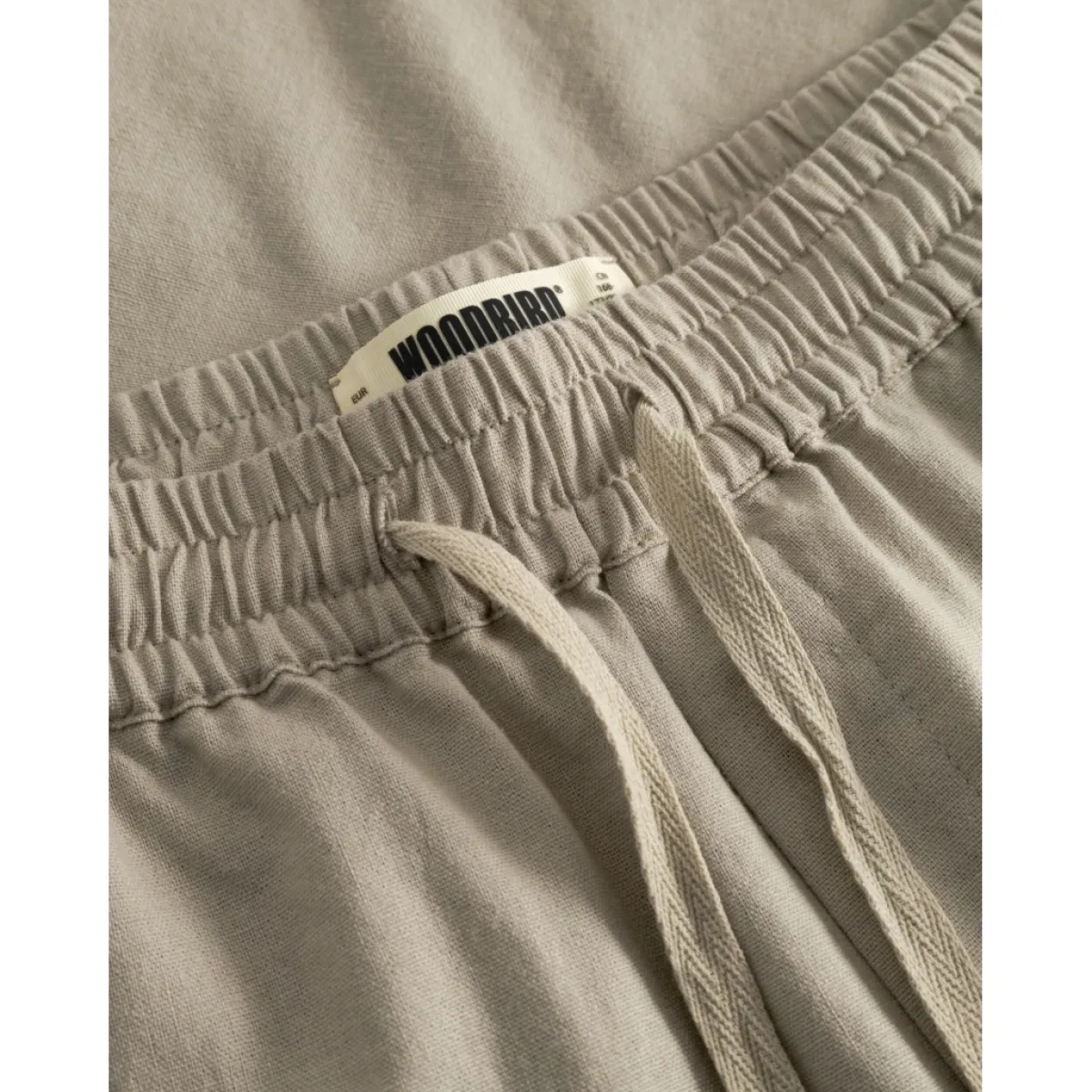 Woodbird | Short | Beige | Bommy linen shorts 3 Woodbird Woodbird | Short | Beige | Bommy linen shorts