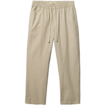 Woodbird Woodbird | Loose Fit Pants | Beige | Eik linen pant