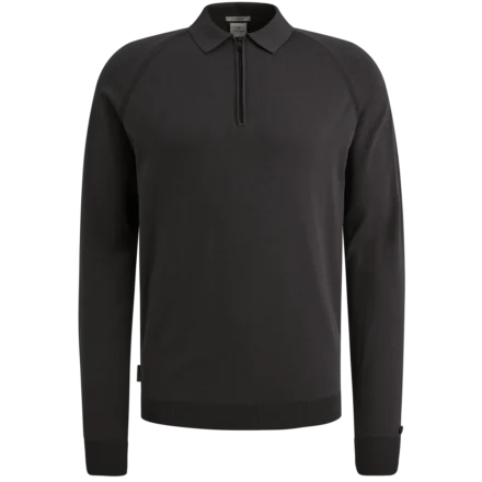 Cast Iron Cast Iron | Polo lange mouw | Grijs | CPS2602823