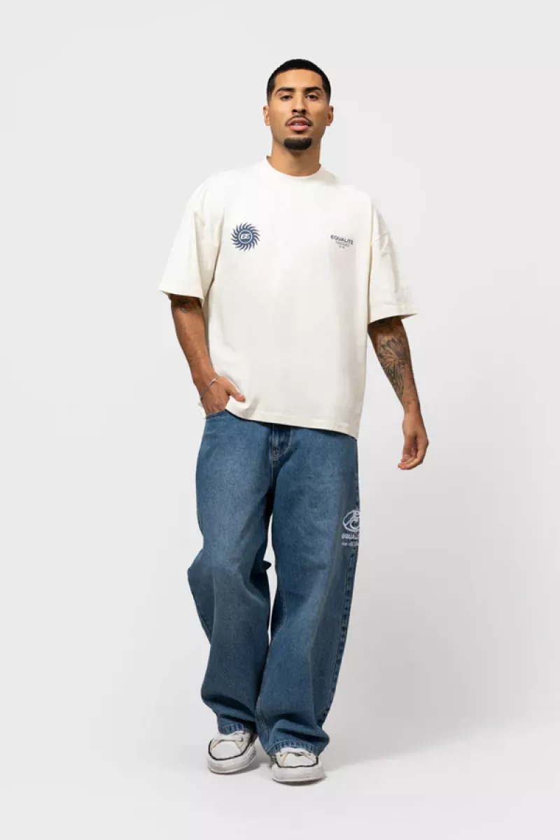 Equalité | T-shirts | Wit | Sunny boxy fit tee 1 Equalité Equalité | T-shirts | Wit | Sunny boxy fit tee