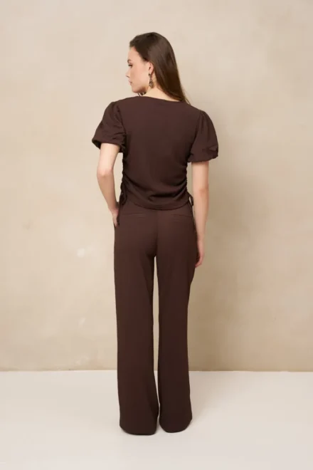 Lofty Manner Lofty Manner | Broek | Bruin | Trouser Mea