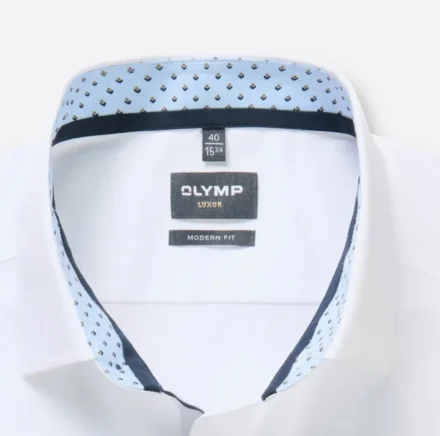 Olymp Olymp | Overhemd lange mouw | Wit | Modern Fit