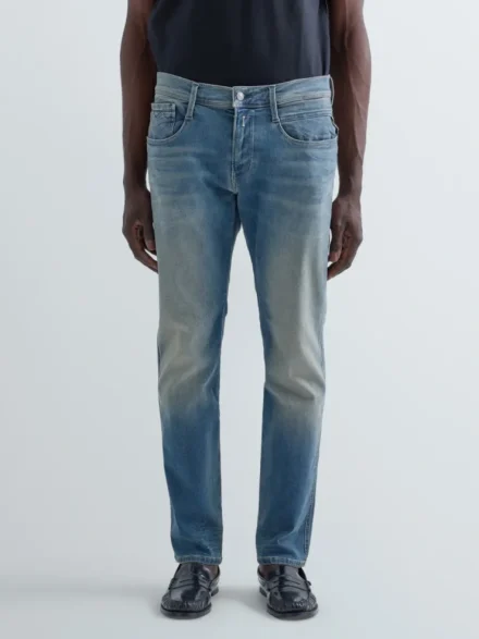 Replay Replay | Denim | Blauw | Anbass Slim-Fit Jeans