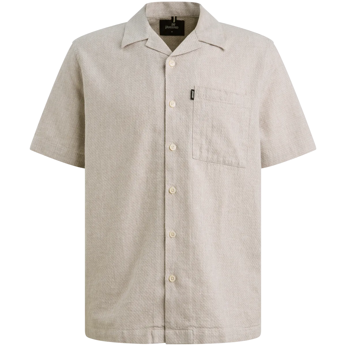 Vanguard | Overhemd korte mouw | Beige | VSIS2605283 1 Vanguard Vanguard | Overhemd korte mouw | Beige | VSIS2605283