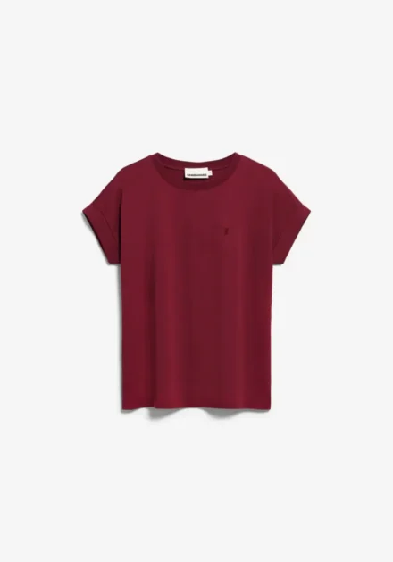 Armed Angels Armed Angels | T-shirt rh | Rood | Idaara t-shirt
