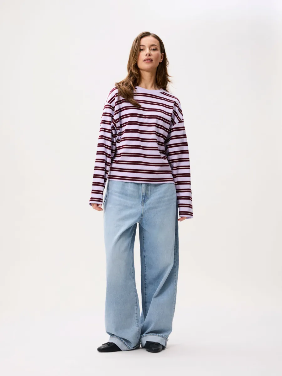Catwalk Junkie | Barrel jeans | Blauw | Scratched super barrel 2 Catwalk Junkie Catwalk Junkie | Barrel jeans | Blauw | Scratched super barrel
