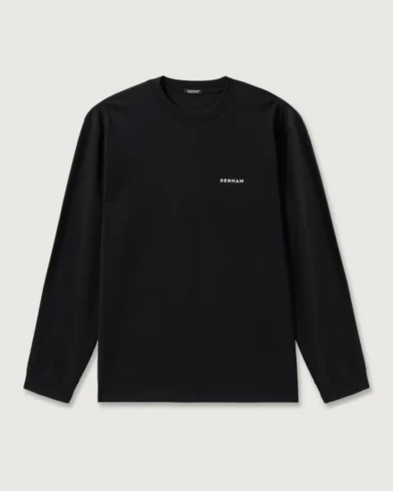 Denham Denham | Longsleeve | Zwart | Colt LS Tee