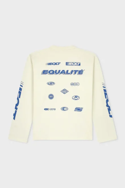 Equalité Equalité | Longsleeve | Wit | Adrien Longsleeve Tee