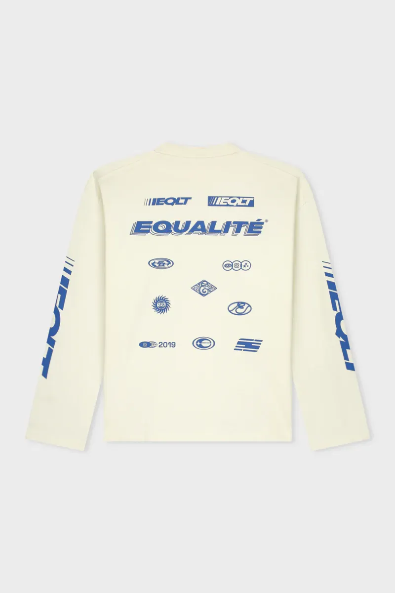 Equalité | Longsleeve | Wit | Adrien Longsleeve Tee 2 Equalité Equalité | Longsleeve | Wit | Adrien Longsleeve Tee
