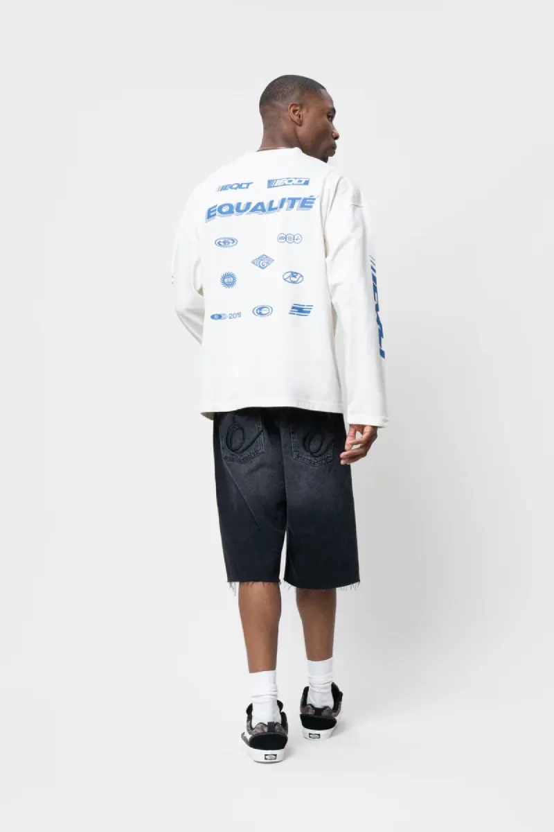 Equalité | Longsleeve | Wit | Adrien Longsleeve Tee 4 Equalité Equalité | Longsleeve | Wit | Adrien Longsleeve Tee