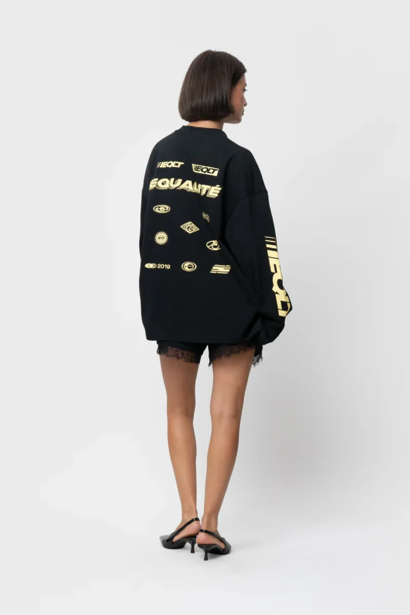 Equalité | Longsleeve | Zwart | Adrien Longsleeve Tee 6 Equalité Equalité | Longsleeve | Zwart | Adrien Longsleeve Tee