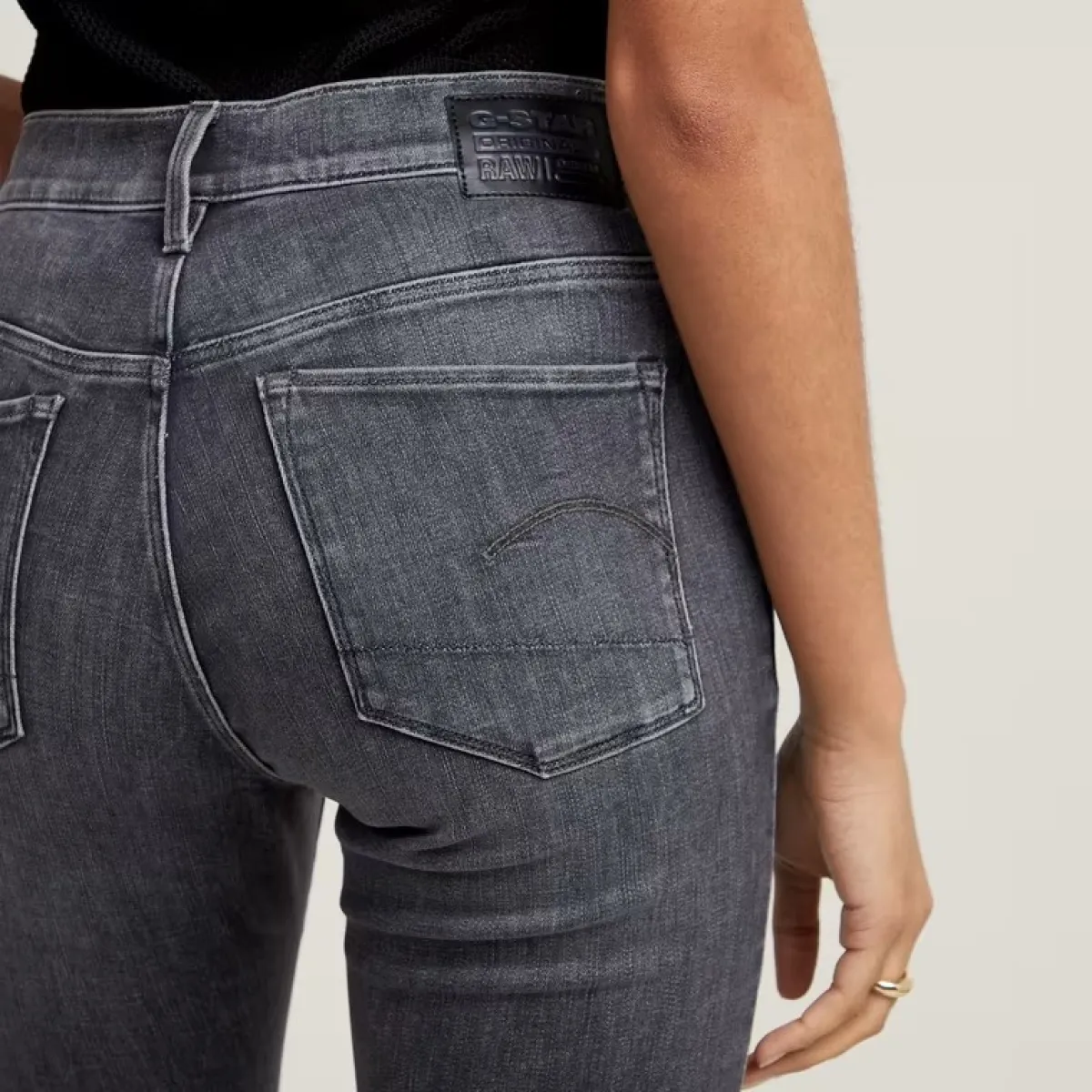 G-Star | Skinny jeans | Zwart | D05175-A634-C239 5 G-Star G-Star | Skinny jeans | Zwart | D05175-A634-C239