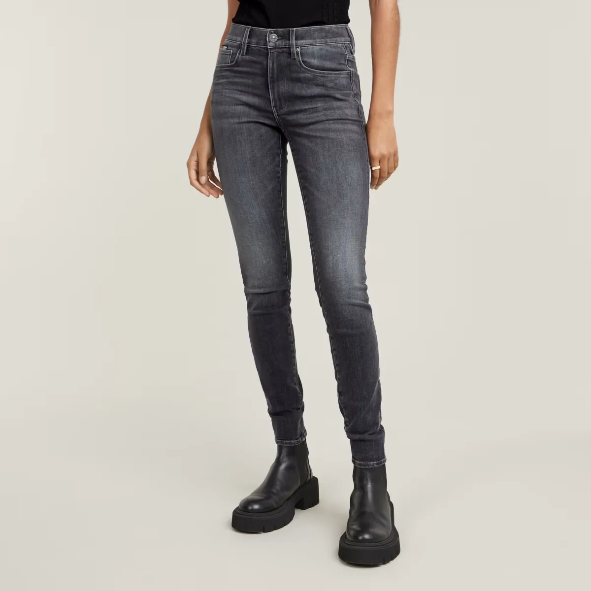 G-Star | Skinny jeans | Zwart | D05175-A634-C239 1 G-Star G-Star | Skinny jeans | Zwart | D05175-A634-C239