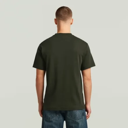 G-Star G-Star | T-shirt | Zwart/ antraciet | Ventura Interlock