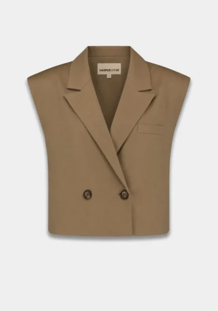 Harper and Yve Harper and Yve | Gilet | Beige | Esmee-gi