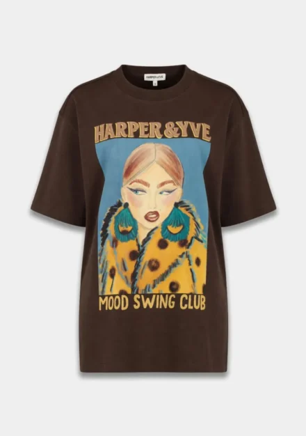Harper and Yve Harper and Yve | T-shirt | Bruin | Moody-ss