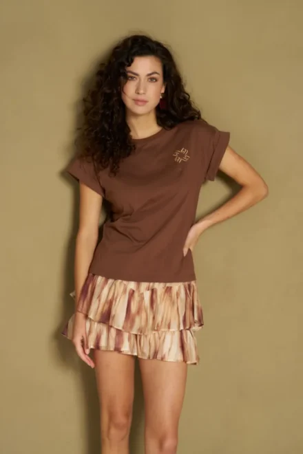 Lofty Manner Lofty Manner | T-shirt | Bruin | T-shirt Isole