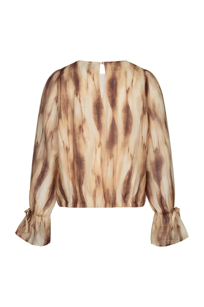 Lofty Manner | Blouse lange mouw | Beige | Top Hyna 2 Lofty Manner Lofty Manner | Blouse lange mouw | Beige | Top Hyna