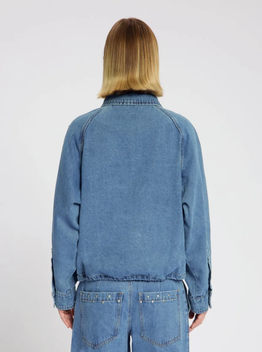 Nous Sommes | Spijkerjas | Blauw | Harlow Denim Jacket 8 Nous Sommes Nous Sommes | Spijkerjas | Blauw | Harlow Denim Jacket