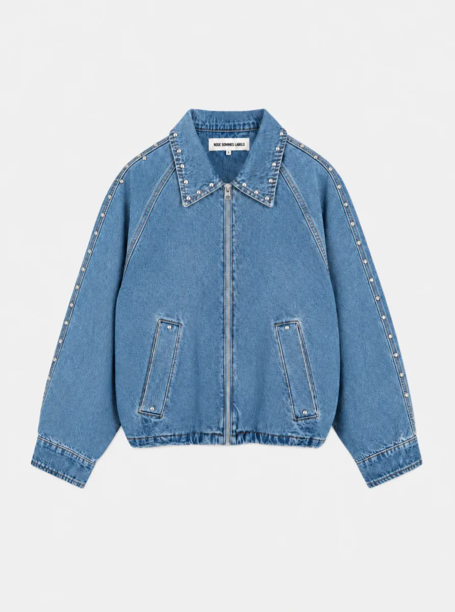 Nous Sommes | Spijkerjas | Blauw | Harlow Denim Jacket 1 Nous Sommes Nous Sommes | Spijkerjas | Blauw | Harlow Denim Jacket