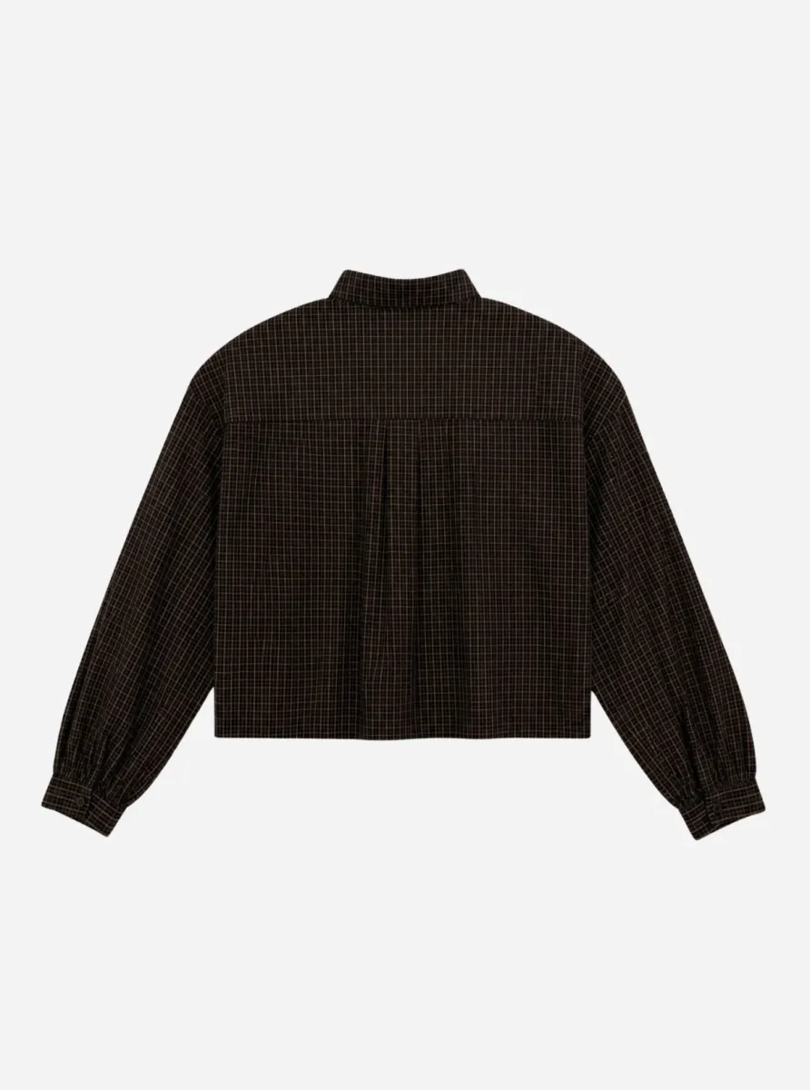 Nous Sommes | Blouse | Bruin | Liv blouse 3 Nous Sommes Nous Sommes | Blouse | Bruin | Liv blouse