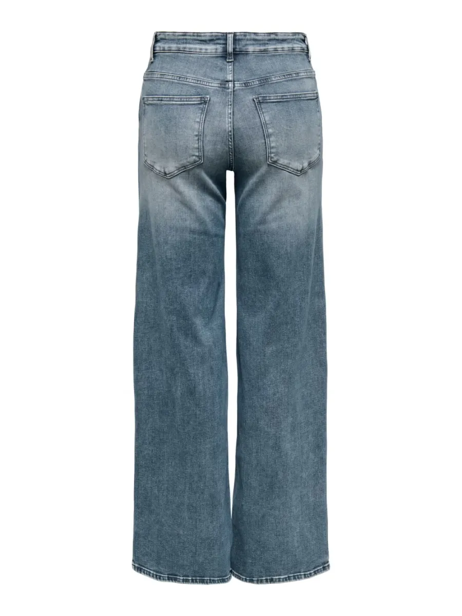 Only | Madison High Waist Jeans | Blauw | 15353692 3 Only Only | Madison High Waist Jeans | Blauw | 15353692
