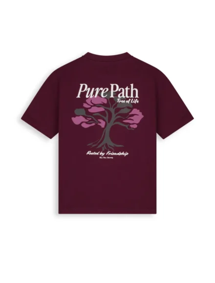 Pure Path Pure Path | T-shirt | Rood | 26030110