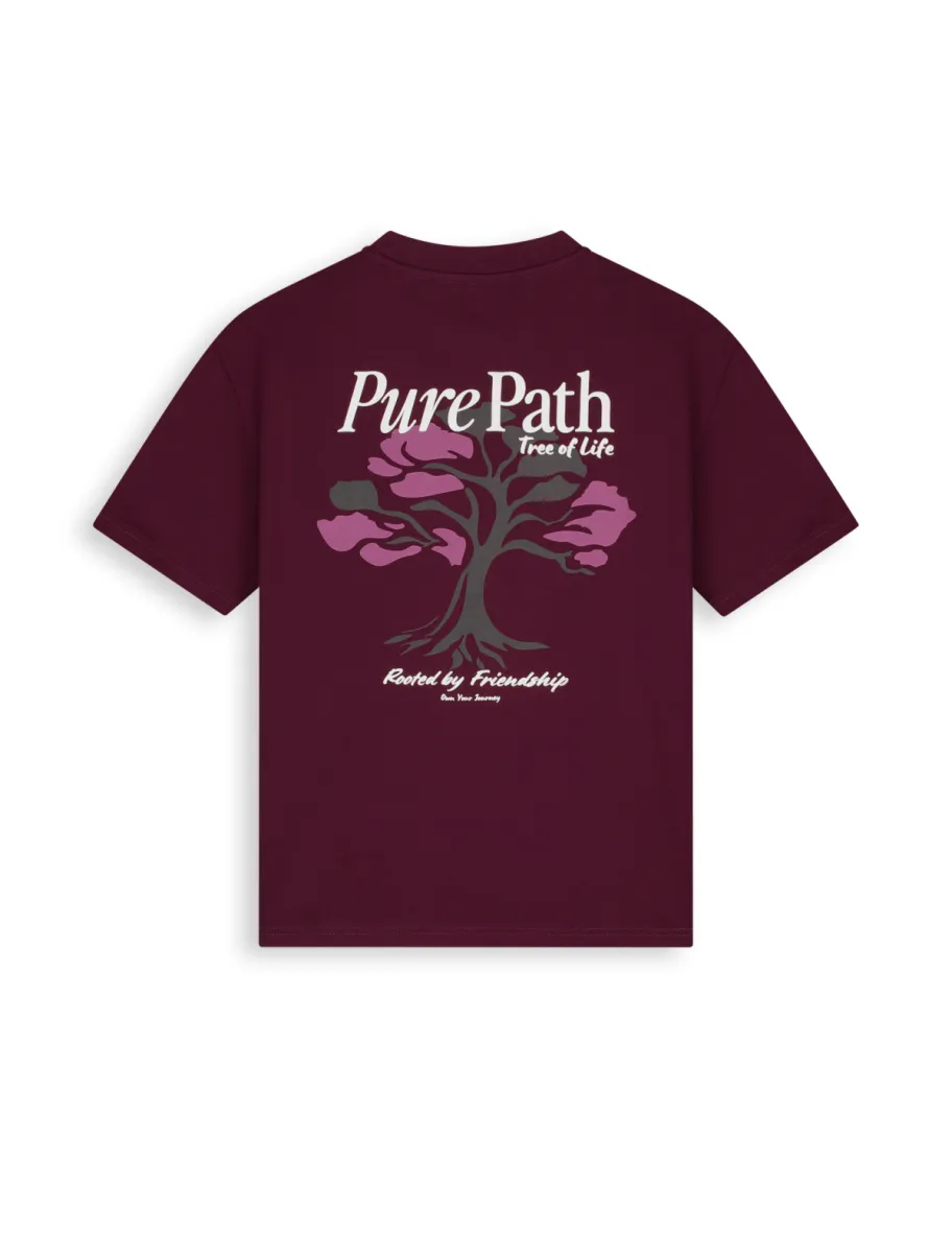 Pure Path | T-shirt | Rood | 26030110 2 Pure Path Pure Path | T-shirt | Rood | 26030110