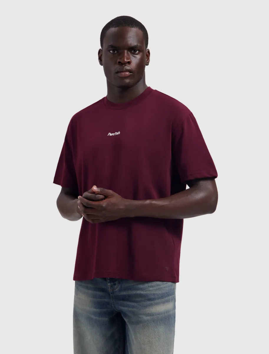 Pure Path | T-shirt | Rood | 26030110 3 Pure Path Pure Path | T-shirt | Rood | 26030110