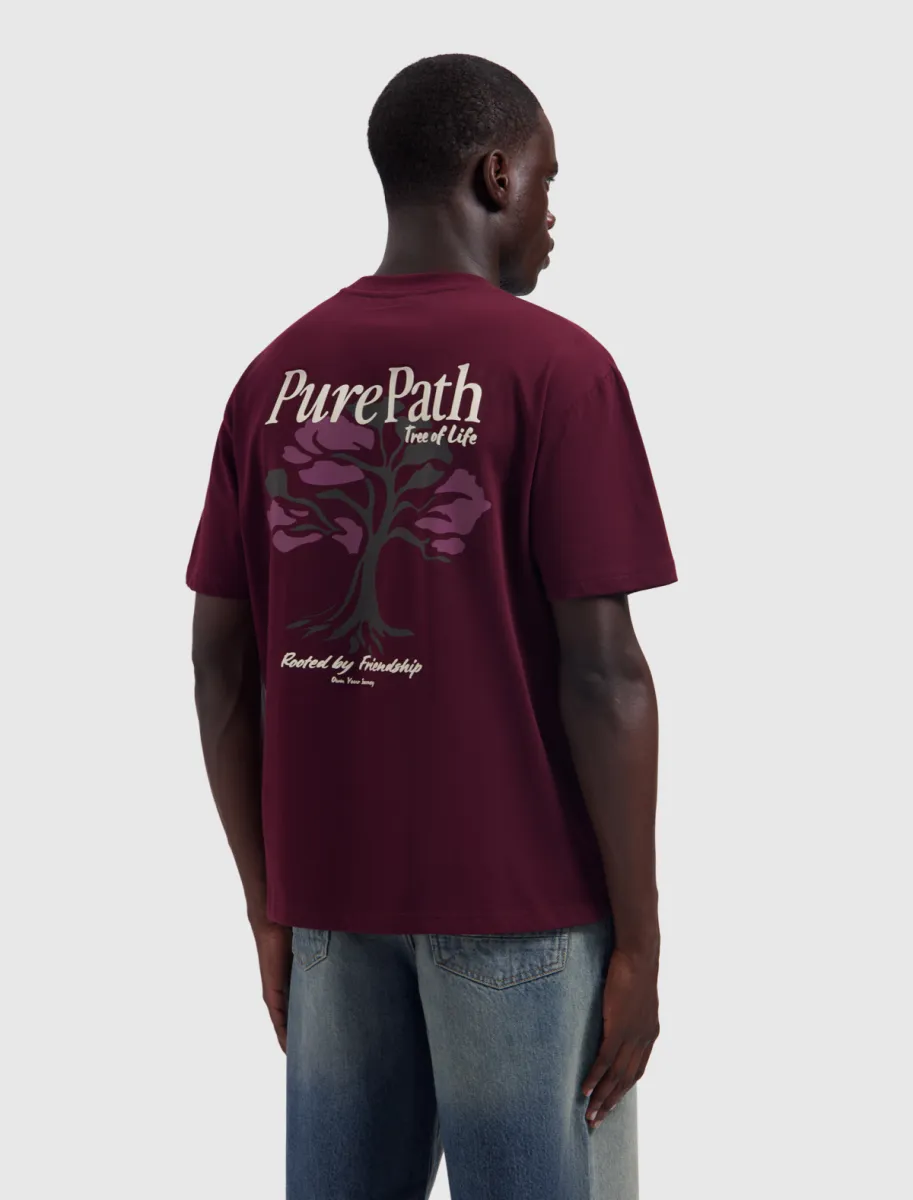 Pure Path | T-shirt | Rood | 26030110 5 Pure Path Pure Path | T-shirt | Rood | 26030110