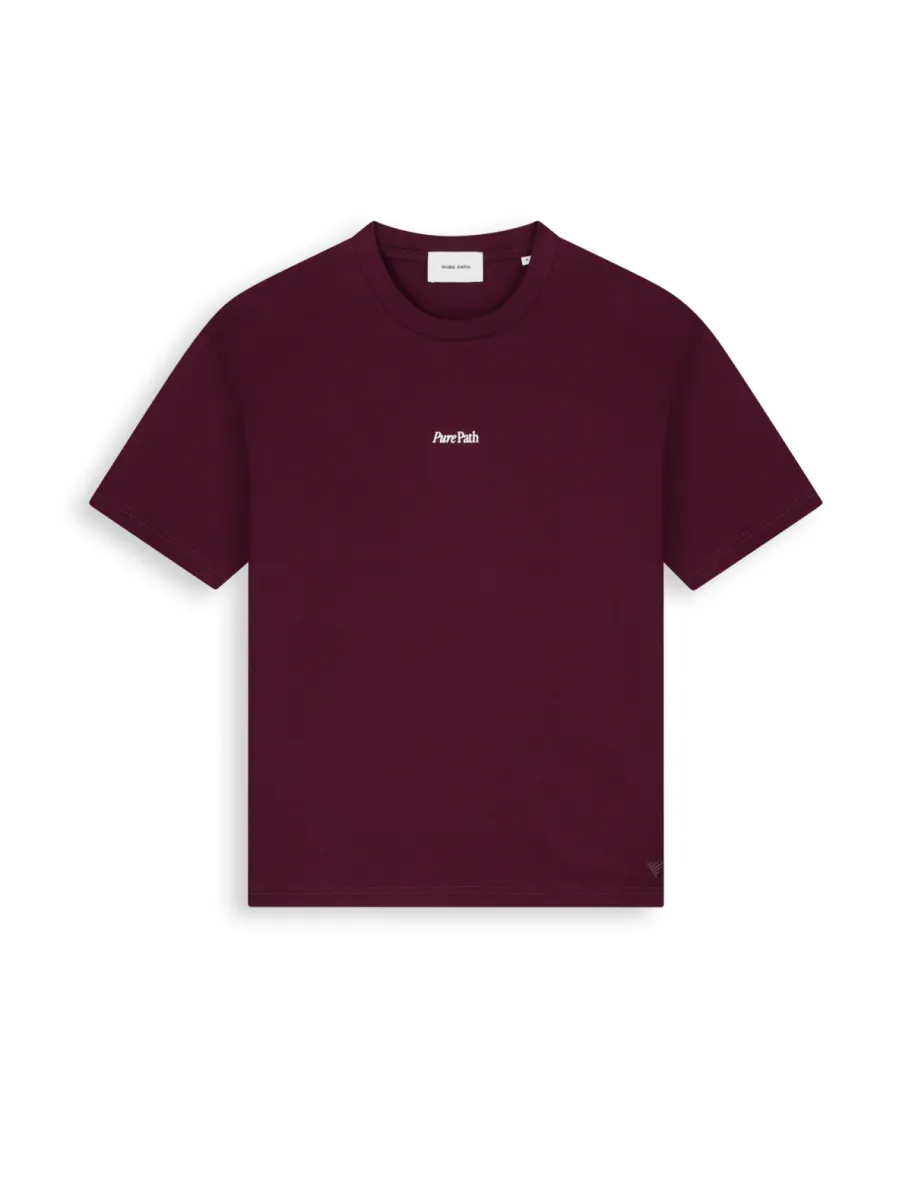 Pure Path | T-shirt | Rood | 26030110 1 Pure Path Pure Path | T-shirt | Rood | 26030110