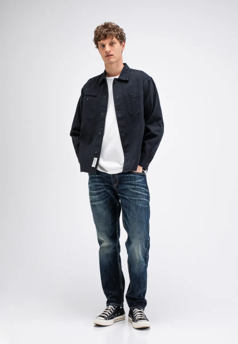 butcher of blue | Overshirt | Zwart | duke overshirt 2 butcher of blue butcher of blue | Overshirt | Zwart | duke overshirt
