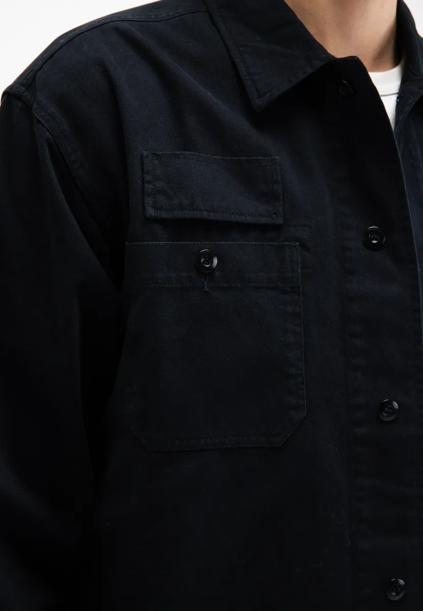 butcher of blue | Overshirt | Zwart | duke overshirt 3 butcher of blue butcher of blue | Overshirt | Zwart | duke overshirt