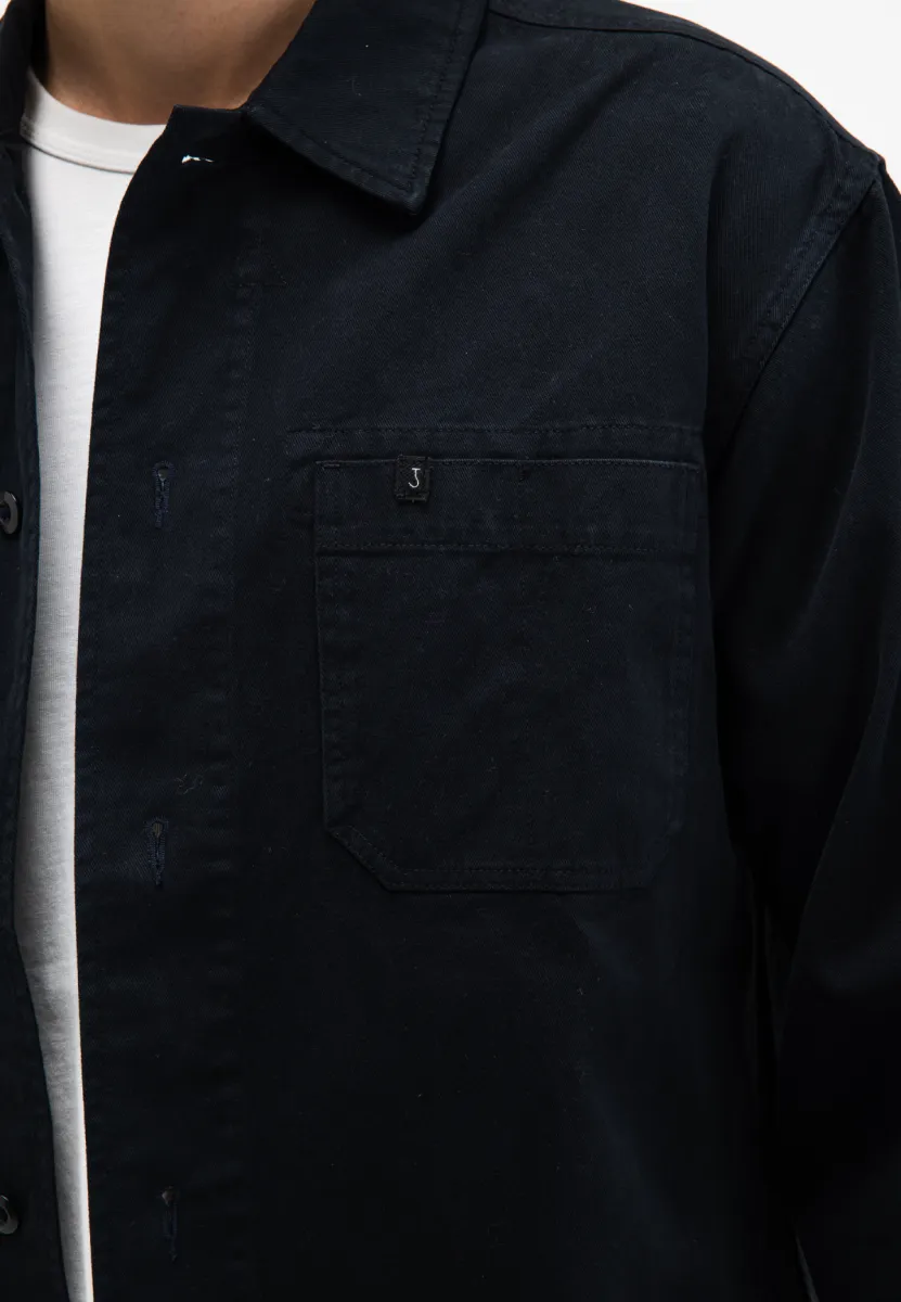 butcher of blue | Overshirt | Zwart | duke overshirt 4 butcher of blue butcher of blue | Overshirt | Zwart | duke overshirt
