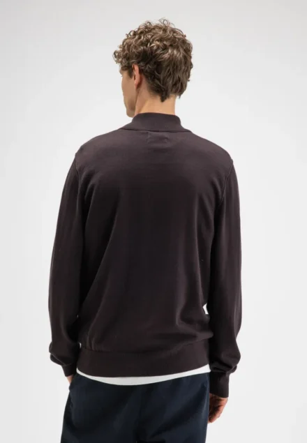 butcher of blue butcher of blue | Clifden half Zip | Bruin | M2616053