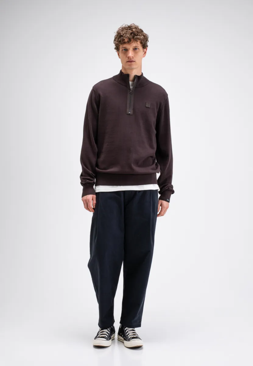 butcher of blue | Clifden half Zip | Bruin | M2616053 3 butcher of blue butcher of blue | Clifden half Zip | Bruin | M2616053