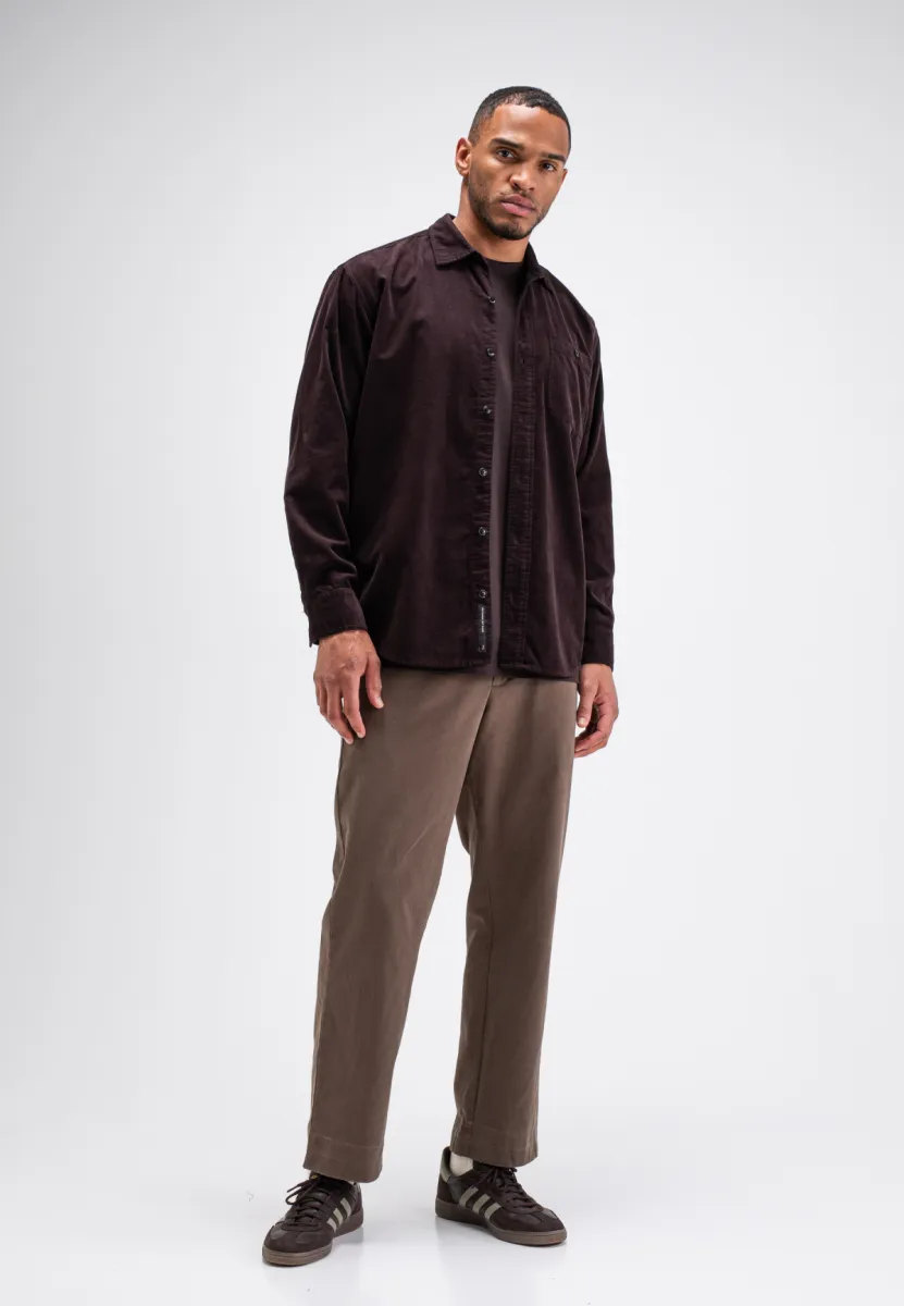 butcher of blue | Huxley overshirt | Bruin | M2624036 3 butcher of blue butcher of blue | Huxley overshirt | Bruin | M2624036