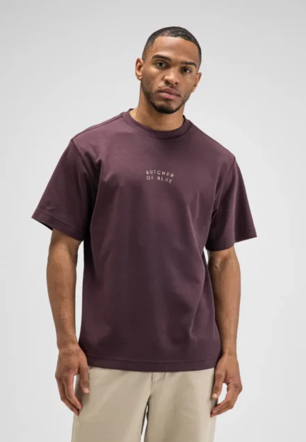 butcher of blue butcher of blue | T-shirt | Paars | mercer layer loose tee