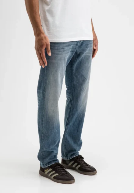 butcher of blue butcher of blue | Jeans | Blauw | Stockton Straight Fog Denim