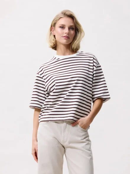 Catwalk Junkie Catwalk Junkie | T-shirt | Loose fit striped Tshirt