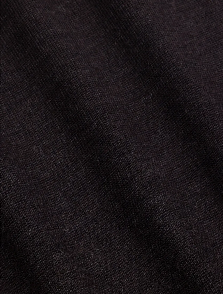 Cavallaro | Polo lange mouw | Bruin | Merino polo 4 Cavallaro Cavallaro | Polo lange mouw | Bruin | Merino polo