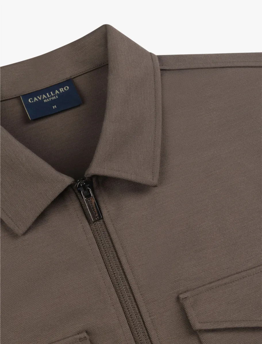 Cavallaro | Overshirt | Bruin | Zeradino Overshirt 3 Cavallaro Cavallaro | Overshirt | Bruin | Zeradino Overshirt