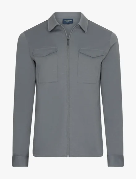 Cavallaro Cavallaro | Overshirt | Grijs | Zeradino overshirt