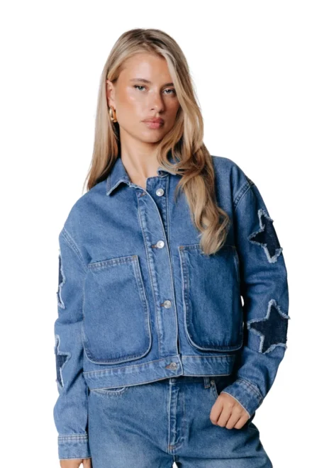 Colourful Rebel Colourful Rebel | Jack denim | Blauw | Jo star worker jacket