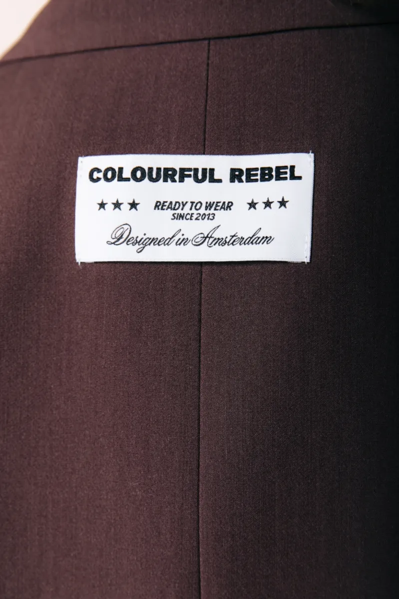 Colourful Rebel | Colbert | Bruin | Mimmi lace peplum sleeve 4 Colourful Rebel Colourful Rebel | Colbert | Bruin | Mimmi lace peplum sleeve