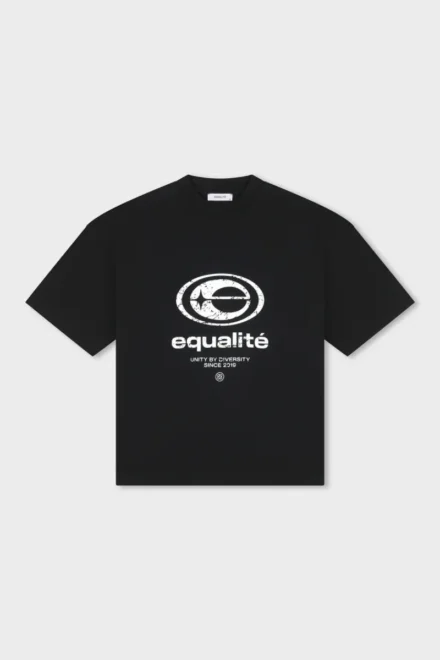 Equalité Equalité | T-shirts rh | Zwart | elan boxy fit tee