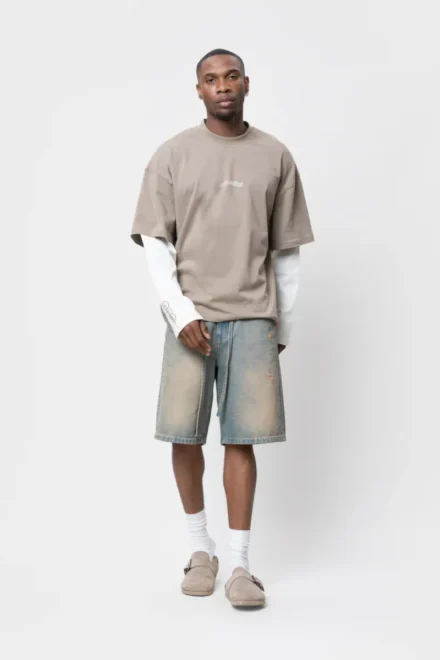 Equalité Equalité | Longsleeve | Beige | Etienne double layer