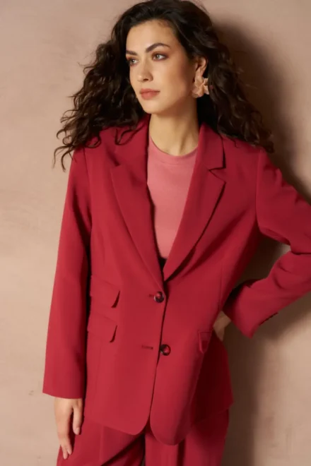 Lofty Manner Lofty Manner | Colbert| Rood | Blazer Jadie