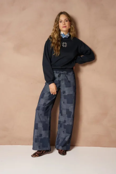 Lofty Manner Lofty Manner | Broek | Blauw | Pant Inoa